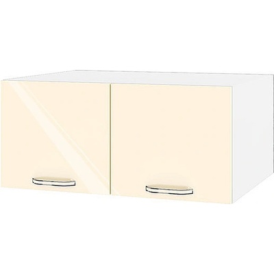 ИРИМ Горен кухненски шкаф Сити БФ-Бежово гланц-05-112 80 см