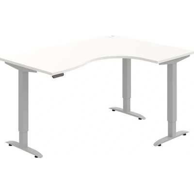 OFFICE PRO s.r.o. HOBIS trigon elektr.staviteľný stôl pamäť.ovlád. - MST 2M 2005 L, biela