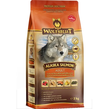 Wolfsblut Alaska Salmon Adult losos s bramborem 2 kg