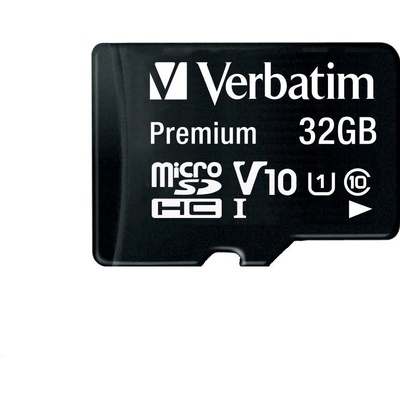 Verbatim microSDHC 32GB class 10 + adapter 44083