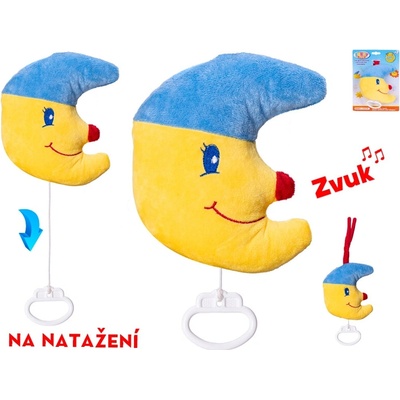 mesiačik s naťahovacím hracím strojčekom 15 cm