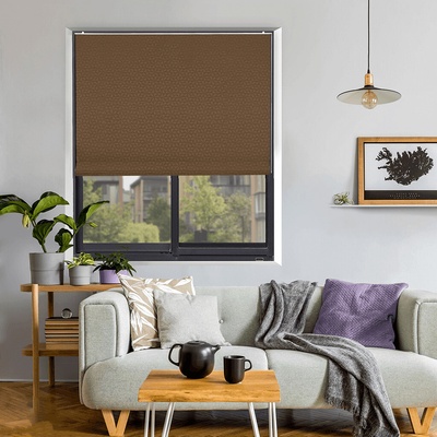 FOA Rímská roleta, Velutto, Hnedá, RV 004 100 x 210 cm