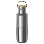 Klean Kanteen Rise Reflect 16oz (w/ Bamboo Cap) Цвят: сребърен