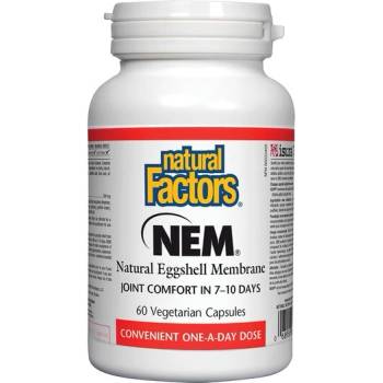 Natural Factors НЕМ (натурална яйчена мембрана) 500 mg 60 V капсули | Natural Factors (2693 NF)