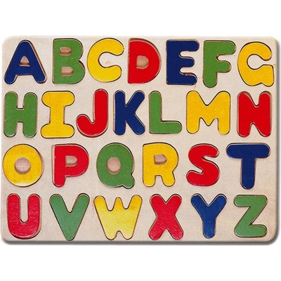 Bino vkladacie puzzle Abeceda