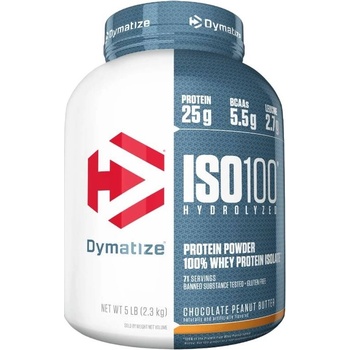 Dymatize ISO 100, chocolate peanut, 2.3 kg, Dymatize (25191002)