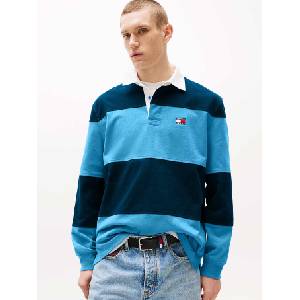Tommy jeans Тениска tjm rlx fit colorblock rugby e (dm0dm21665-0a5)