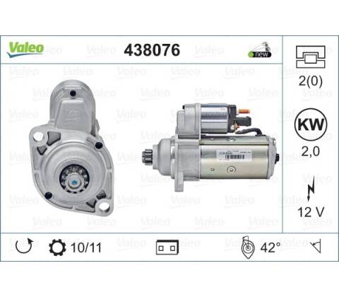 VALEO Štartér 438076