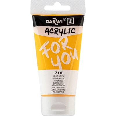 Darwi DFY АКРИЛНА боя Indian Yellow 75 ml 1 бр (DF5150075718C)