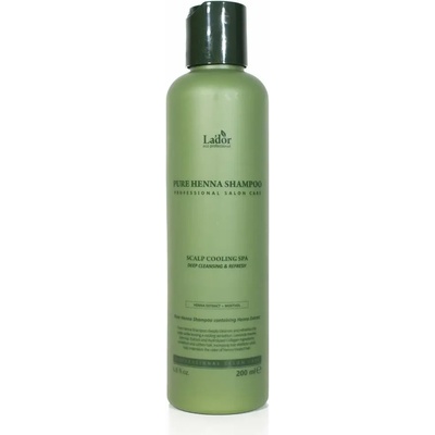 La'dor Органичен шампоан LADOR Pure Henna Shampoo с ментол и безцветна къна 200 мл