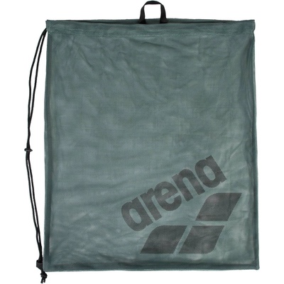 Arena One Go Mesh Bag tmavě zelená/tmavě šedá