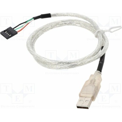 Delock 83078 USB 2.0 USB A vidlice kolíkový konektor 5pin 0,7m
