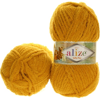 Alize Softy Plus hořčicová 2