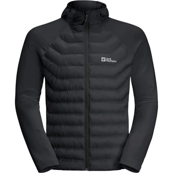 Jack Wolfskin Яке Jack Wolfskin Men's JW Routeburn Water Resistant Windproof Synthetic Down Jacket - Black