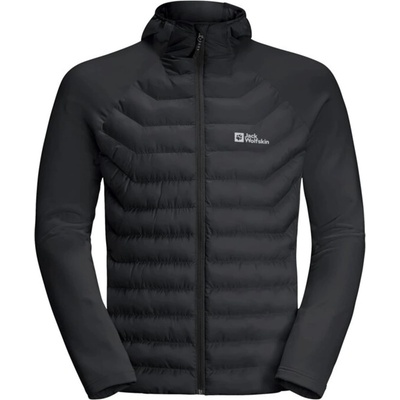 Jack Wolfskin Яке Jack Wolfskin Men's JW Routeburn Water Resistant Windproof Synthetic Down Jacket - Black