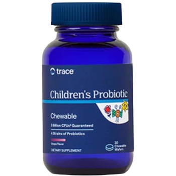Trace Minerals Children's Probiotic, 30 дъвчащи таблетки, Trace Minerals (9294)