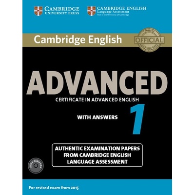 Cambridge ADV 2015 1 SB W/K +CD 2
