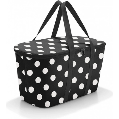 Termobox Reisenthel Coolerbag M pocket Dots white