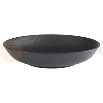 APS Nero melaminová mísa černá 30 cm