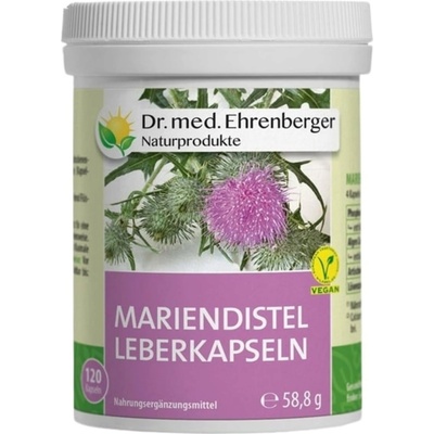 Dr. Ehrenberger Naturprodukte Капсули от млечен бодил - 120 капсули