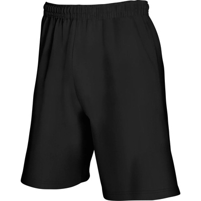 Fruit of the Loom ЛЕКИ ШОРТИ / Мъжки спортни панталони - черни xl (16403600204)
