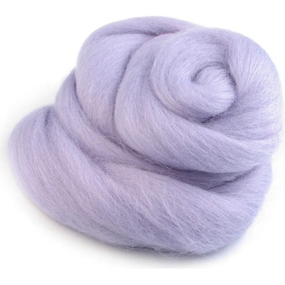 InBIO Vlna na plstění / ovčí rouno česané, 730340/31 20g, světle fialová