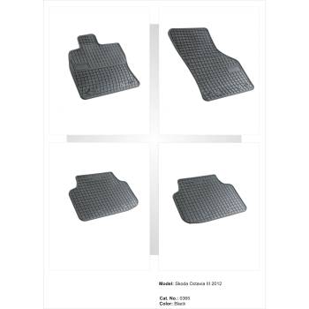 Image 1 of Гумени стелки за Skoda Octavia 2012+ (pa0365)