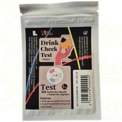 ALLTEST Drink Check Test GHB/FLZ/KET 3 ks