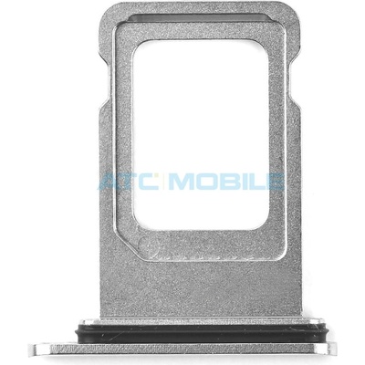 Držák SIM (SIM Tray) iPhone Xs Max stříbrný, originální
