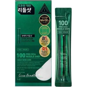 VT Cosmetics Pro Cica Reedle Shot 100 Stick - Серумен стик комплект с микропиърсинг и центела 10брx2мл