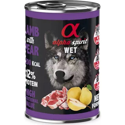 Alpha Spirit Lamb & Pear 400 g
