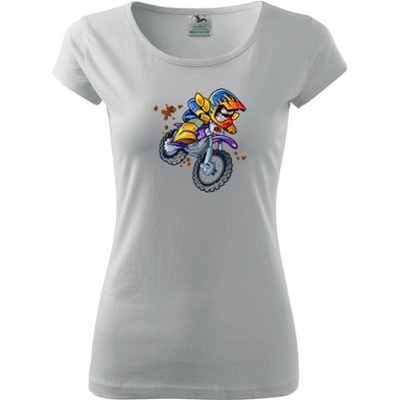 Dámske tričko s moto motívom 64 Cross