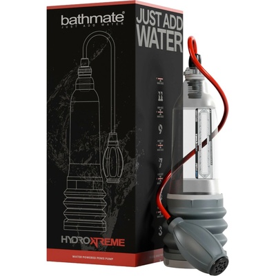 Bathmate HydroXtreme 8 - hydropumpa, bez príslušenstva priehľadná