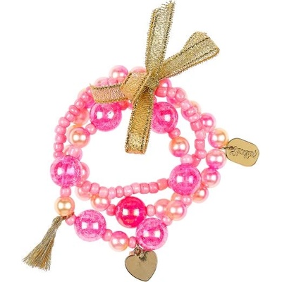 Souza! Souza Souza! - Гривни Alky розови - 3 бр