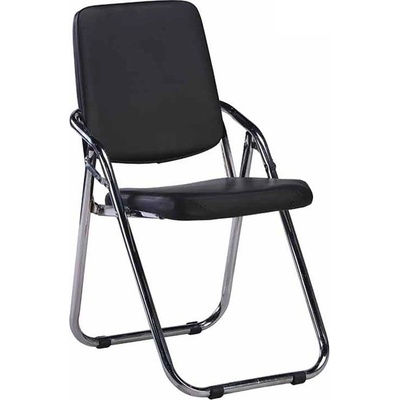 RFG Посетителски стол RFG Fold, сгъваем, екокожа, метална основа, до 120 kg, че (4010100492)