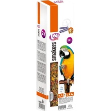 Lolo Pets Smakers Tyčinky XXL pistáciové pre velké papagáje 250 g