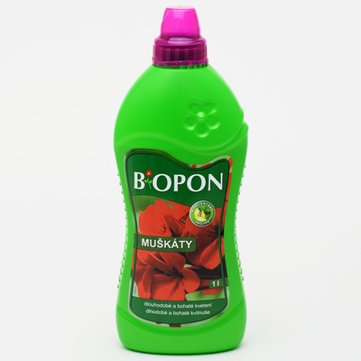 BIOPON Hnojivo na muškáty 1l
