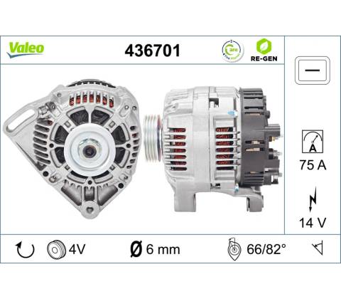 Alternátor VALEO 436701