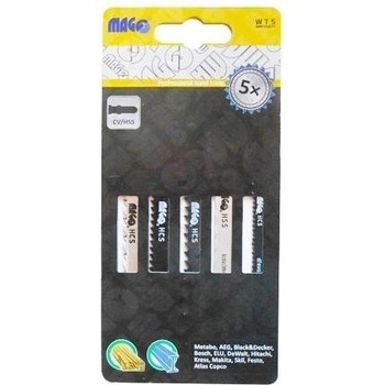 Magg WT5 Sada náhradních pilek 5 ks uchycení BOSCH