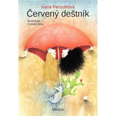 Červený deštník