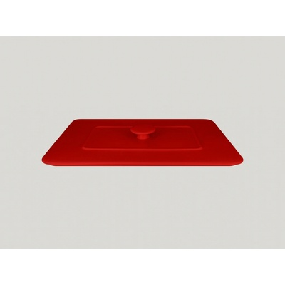 RAK Chef's Fusion poklice obdélníková 32x22 cm červená RAK-CFRT32BRLD