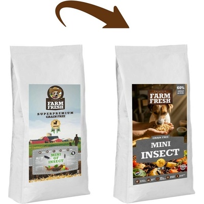 Topstein Farm Fresh Mini Insect Grain Free 15 kg