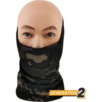 Nákrčník Cygnus Armory Face Warrior Gen2 MC Black – Zboží Dáma