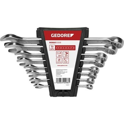 Gedore RED sada kombinovaných klíčů 8-dílná 9-19 mm R09105008