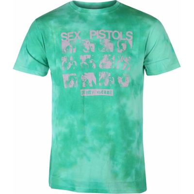 ROCK OFF мъжка тениска Sex Pistols - Pretty Vacant - ЗЕЛЕНА - ROCK OFF - SPTS25MDD