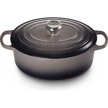 Le Creuset Съдове за готвене SIGNATURE 29 см, 4, 7 л, овална форма, FLINT, чугун, Le Creuset (LECR21178294442430)
