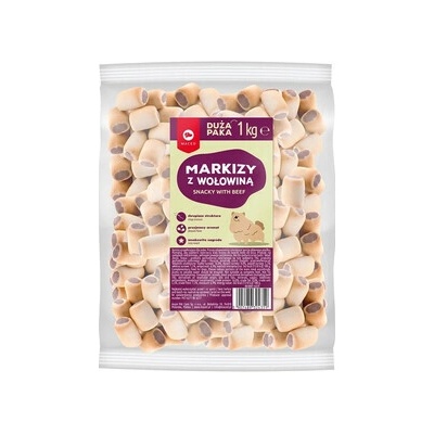 MACED Hovädzie markízové sušienky pre psov 1 kg