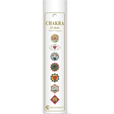 Fiore d'Oriente Vonné tyčinky CHAKRA 7 x 3 tyčinky 42 g