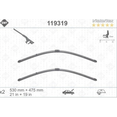 SWF Visioflex Set 530+475 mm 119319