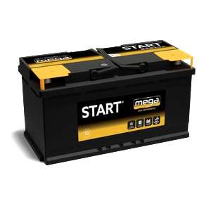 START Mega 100Ah 860A right+ (600038080)
